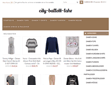 Tablet Screenshot of city-ballett-lahr.de